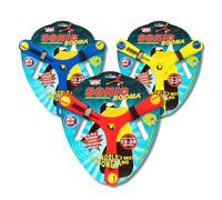 Wicked Sonic Booma Sports Boomerang Tri Blade Design Frisbee - Various Colours