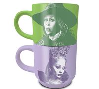 Wicked Stackable Elphaba & Glinda Mug Pack of 2 Wicked Multicolor