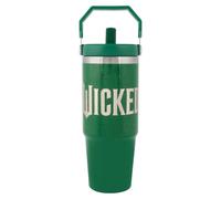 Wicked Stainless Steel Green Handle Cup - 900ml