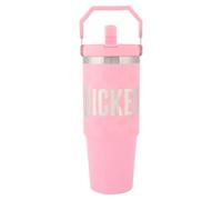 Wicked Stainless Steel Pink Handle Cup - 900ml