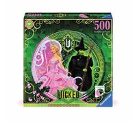 Ravensburger Wicked Act 1 Film - Circular Shaped 500 Piece Jigsaw Puzzle for Adults and Kids Age 10 Years Up