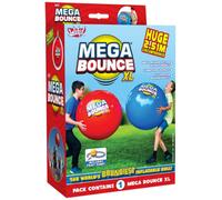 Wicked Vision Wicked Mega Bounce Xl Red. Huge Inflatable Bounce Ball With A 2.5M Circumference. Foot Pump Included