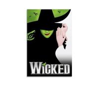 Wicked Wall Art Colorful Decorative Poster Art Canvas Gift For Friends Room Beautiful Suitable For Living Room And BedroomUnframe-style-216x24inch(40x60cm)