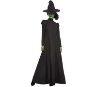 Smiffys Wicked Witch Costume, Black with Dress & Hat, Halloween Adult Fancy Dress, Witch Dress Up Costumes