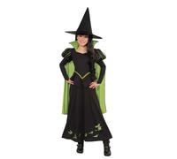 Wicked Witch Of The West Girls Costume Wizard Of Oz Fancy Dress