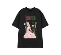 Wicked Womens Black Glinda & Elphaba Short Sleeved T-Shirt - Large
