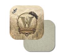 Wicked Wood Whistle Cornhole Bags 2026 - ACL Pro Series - Professional Cornhole Bags in Set of 4 - Two Game Sides (Fast & Carpet) - Tri-Blend Resin Filling - 15 x 15 cm, Approx. 450 g - Cream