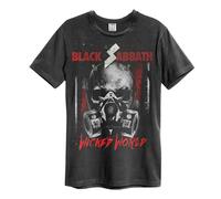 Wicked World Black Sabbath T-Shirt Amplified Charcoal XS