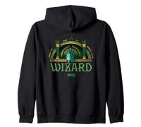 Wicked You're Off To Meet The Wizard Zip Hoodie