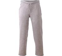 WICKEDFASHIONS123 Mens Open Hem Fleece Trouser Male Elasticated Waist Active Joggers Trouser and Bottom Casual Winter Warm Wear Lounge Wear Straight Leg Joggers Plus Size S-5XL