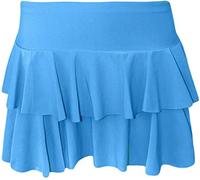 WICKEDFASHIONS123 Women’s RARA Mini Dance Skirt Elasticated Waist Bottom Short Skirt Ladies Summer Plain Mini Skirt Turquoise 8-10