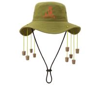 Wicked Fun® Adult Australian Cork Hat & Inflatable Kangaroo Aussie Australia Fancy Dress Kit