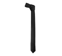WickedFun® ADULT GANGSTER BLACK HAT TIE BRACES SET FELT TRILBY AL CAPONE 1920s FANCY DRESS PARTY ACCESSORIES (Black Tie)