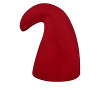 WickedFun® Adult Pack Of 1/3/6/12 Red Gnome Hats, Unisex Fairytale Elf Garden Dwarf Hat Christmas Halloween Fancy Dress Cosplay Costume Headwear Accessory For Birthday Cosplay Party, (Pack Of 1)