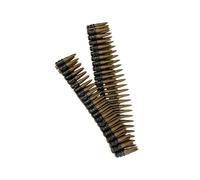 WickedFun Bullet Belt With 96 Bullets, Adult Novelty Toy Weapons & Armour For Army Soldier Gold Die Action Commando Hero Cosplay Prop Fancy Dress Costumes Accessory Unisex Men And Women
