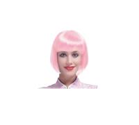 WickedFun® Colorful Short Bob Wigs Cosplay Costume Wig For Women And Girls Daily Party Ladies Hairpiece Straight Hair Wig's (Baby Pink)