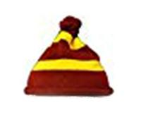 WickedFun® Kids Wizard Maroon & Yellow Scarf Hat Tie World Book Day Fancy Dress Set (Hat)