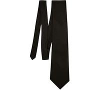 WickedFun® MEN’S LUXURY Polyester Casual Satin Neck Tie Plain Stripped Printed Wedding School Formal Halloween Fancy Dress Party Ties UK (Black)