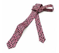 WickedFun® MEN’S LUXURY Polyester Casual Satin Neck Tie Plain Stripped Printed Wedding School Formal Halloween Fancy Dress Party Ties UK (Black Love)