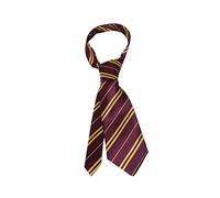 WickedFun Mens Slim Skinny Solid Color Plain Stripe Satin RainbowTie Neck tie Check Novelty (Maroon & Yellow)
