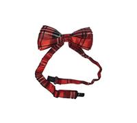 WickedFun® Robert Burns Night Scotland Scottish Tartan Braces, Tartan Tie & Bow Tie Set Theme Party Fancy Dress Accessories (Tartan Bow Tie)