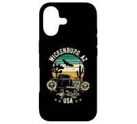 Wickenburg AZ USA Hotrod Retro Desert Sunset Style Design Case for iPhone 17