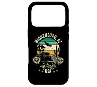Wickenburg AZ USA Hotrod Retro Desert Sunset Style Design Case for iPhone 17 Pro