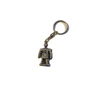 Wicker Man DK4 made of fine English Pewter on a split ring keyring