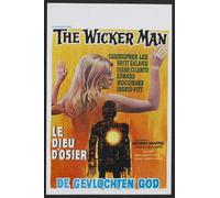Wicker Man Poster 04 Metal Sign A4 12x8 Aluminium