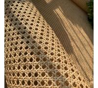 Wicker Rattan Roll for Upholstery, 80cm Width, 80x200cm Large Mesh for DIY Crafts, Durable Eco-Friendly Material for Home Decor