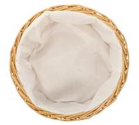 Wicker round Food Storage Basket for Bread and Fruit Serving