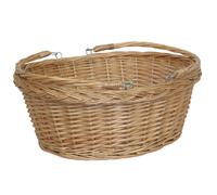 Swing Handle Unlined Shopping Basket - Brown / Large