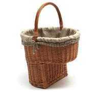 Wicker Stair Storage Basket