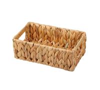 Wicker Storage Basket Water Hyacinth Basket Toilet Baskets,Farmhouse Kitchen Utensil Holder Caddy,Sundry Storage Basket