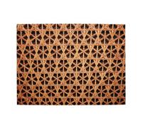 Wicker Woven Grid Printed,500 Pieces Puzzles for Adults-Wooden Jigsaw Puzzle for Adults Elderly