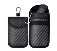 Wicket Faraday Pouch for Car Keys 2 Pack | Premium Signal Blocking, RFID Keyless Entry Protection Bag, Anti-Theft Car Key Case for Remote Entry Security