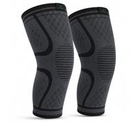 Wicket Knee Brace for Pain Relief_ Anti-Slip Compression Sleeves for Men & Women, Support for Running, Workout, Arthritis, Meniscus Tear, ACL Recovery (2 Pack) X-Large