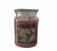 Wickford & Co Christmas Spirit Scented Candle - up to 95 hours burn time (Warm Apple & Cinnamon)