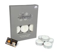 Wickford & Co Festive Scented Tealights 24-Pack | Christmas Candles Tea Lights Set, 4 Hour Burn Time | Cosy Winter Scents for Home Decor or Gifts | Includes Safety Tips Guide (Snowflake Wishes)