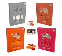 Wickford & Co Festive Scented Tealights 24-Pack | Christmas Candles Tea Lights Set, 4 Hour Burn Time | Cosy Winter Scents for Home Decor or Gifts | Includes Safety Tips Guide (Mixed Bundle)