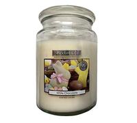 Wickford & Co. Large Scented Candle In Glass Jar 15cm 450g Easter - White Chocolate