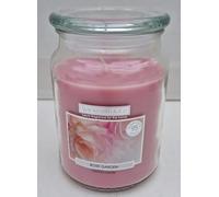 WICKFORD & CO Large Scented Candle in Glass Jar Burns UP to 95 Hours. 15cm 450g (Rose Garden)