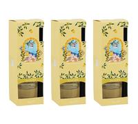 Wickford & Co Limoncello Spritz Reed Diffuser Pack of 3 x 30ml Each | Citrus Lemon Home Fragrance | Fresh Room Air Freshener for Bedroom, Bathroom & Living Room (Limoncello Spritz)