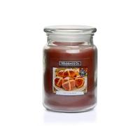 Wickford & Co Luxury Hot Cross Buns Scented Candle 18 Oz Jar with lid - up to 95 Hour Burn Time