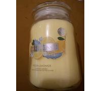 Wickford & Co Luxury Scented Glass Jar Candle, 450g, 95 Hours Burn Time (Frozen Lemonade)