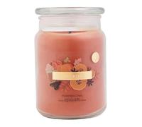 Wickford & Co Pumpkin Chai Luxury Scented Candle 18 Oz Jar with lid - up to 95 Hour Burn Time