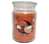 Wickford & Co Scented Candle Collection 5 Different Luxury Fragrances with 95 Hour Burn Time18 Oz Glass Jar with Lid (One Size, Chocolate Orange)