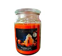 Wickford & Co Scented Candle - Pumpkin Chai - Jar - Halloween