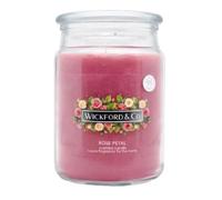 Wickford & Co Scented Candle - Rose Petal - Jar - Spring - Summer - Fragrance - Fragrant