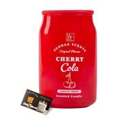 Wickford & Co Sundae Scents Pop Can Scented Candle 310g - Drinks Can Design, 38 Hour Burn Time, Novelty Fruity Candle for Home Décor or Gifting - Includes Safety Tips Guide (Cherry Cola)
